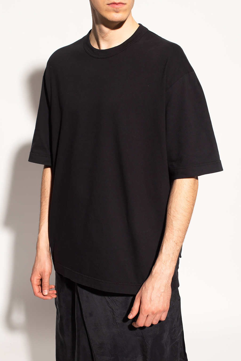 Black Oversize T-shirt with logo Y-3 Yohji Yamamoto - Vitkac Canada